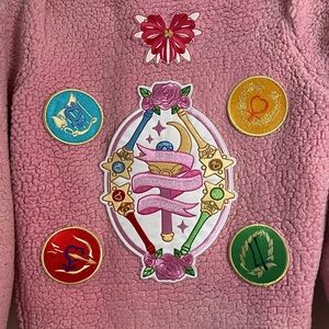 Custom made pink sailor moon jacket!